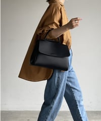 3WAY LEATHER HAND BAG　【11月下旬お届け予定】