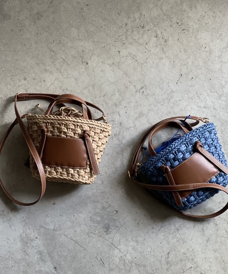 BASKET SHOULDER BAG / 2color