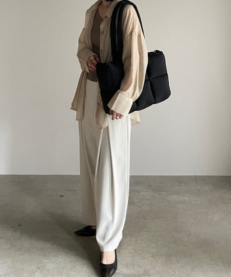 PADDED SHOULDER BAG / 3color