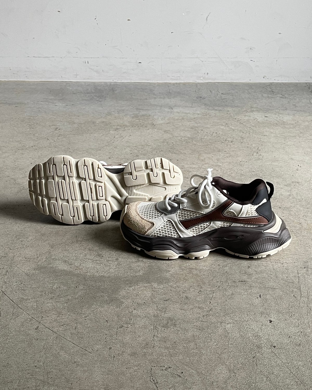 RUGGED MESH DAD SNEAKERS #001 /2color | JISTORY