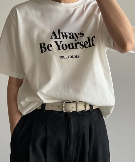 LEATHER BELT / 4color
