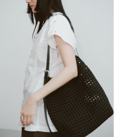 ONE HANDLE MESH BAG / 2color