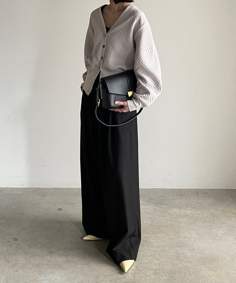 CENTER STITCH CLASSIC SHOULDER BAG