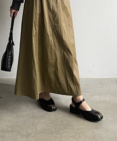 ANKLE STRAP TABI SANDALS / 2color