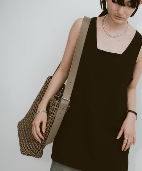 ONE HANDLE MESH BAG / 2color