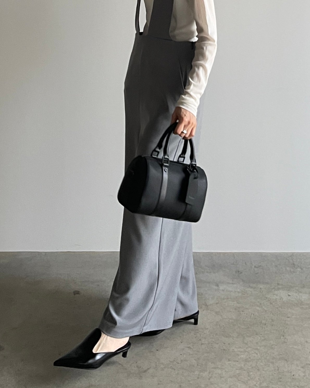 バッグ UNISON DEPT 2way leather boston bag UNISON DEPT 2way leather boston bag