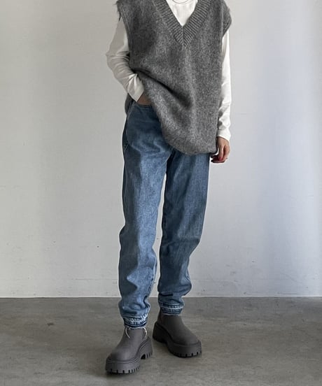 LEATHER CHELSEA BOOTS / 3color