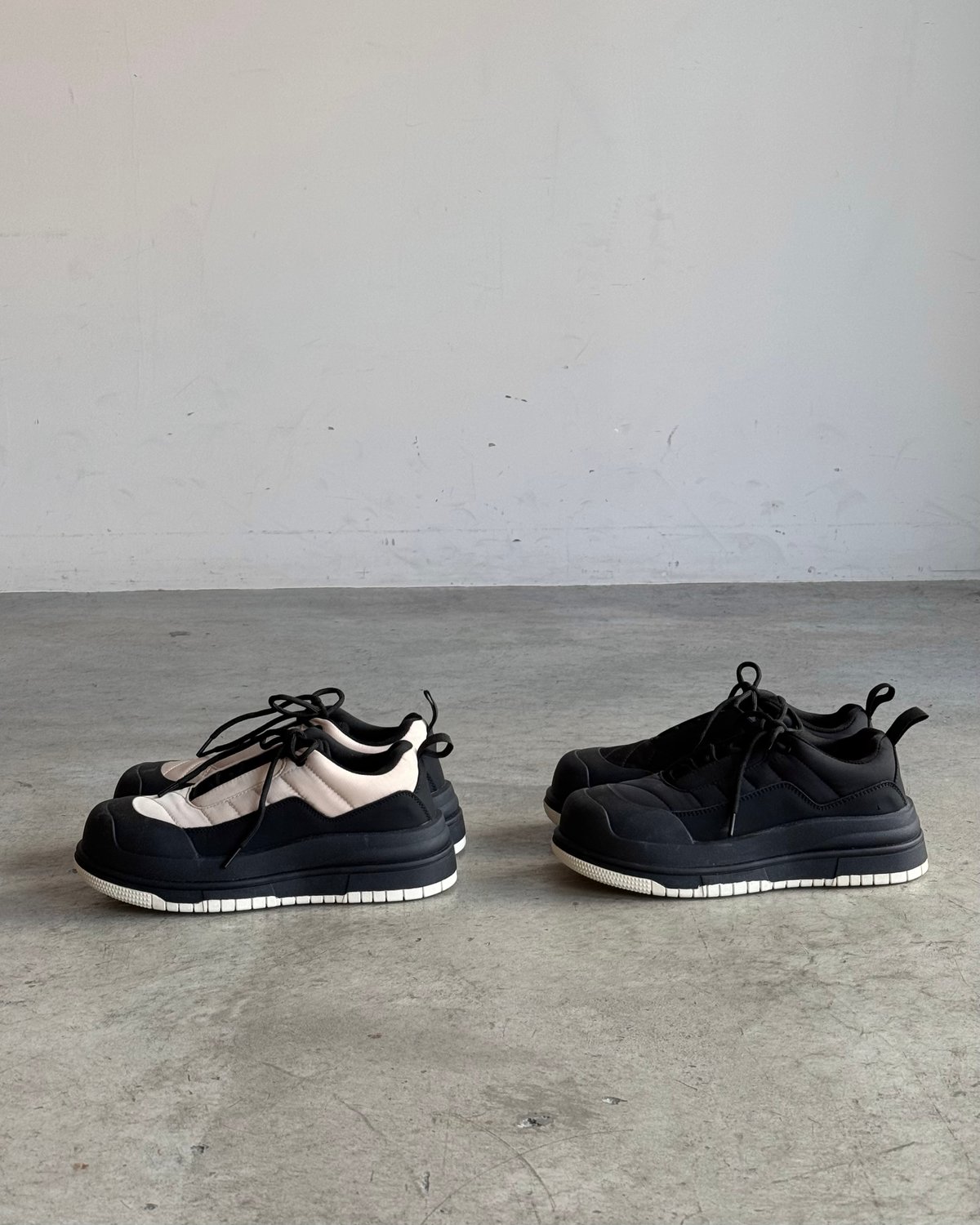 ★★YK★★ QUILTING PLATFORM SNEAKERS / 2color | JISTORY