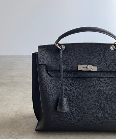 SQUARE BELT HANDLE BAG / 3color　＜送料無料＞