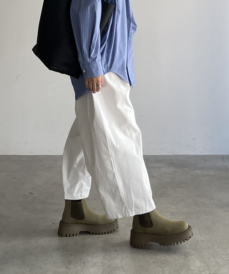 LEATHER CHELSEA BOOTS / 3color