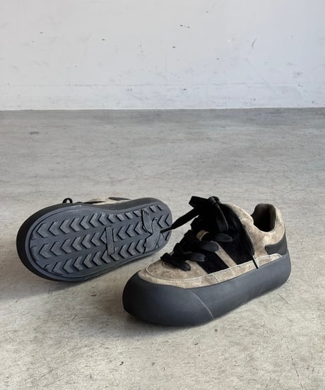 THICK LINE PLATFORM SNEAKERS /2color