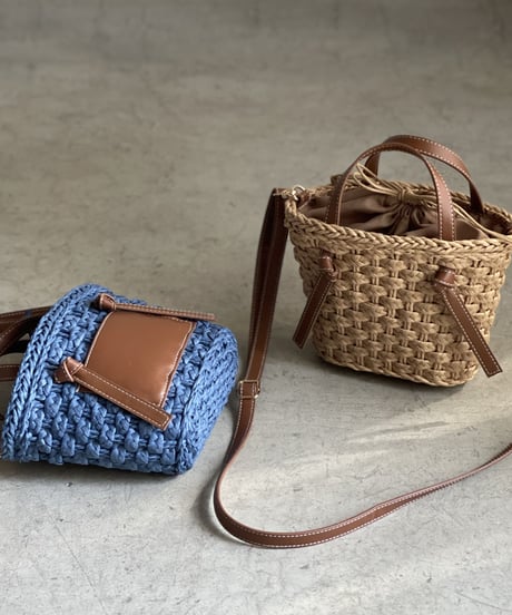 BASKET SHOULDER BAG / 2color