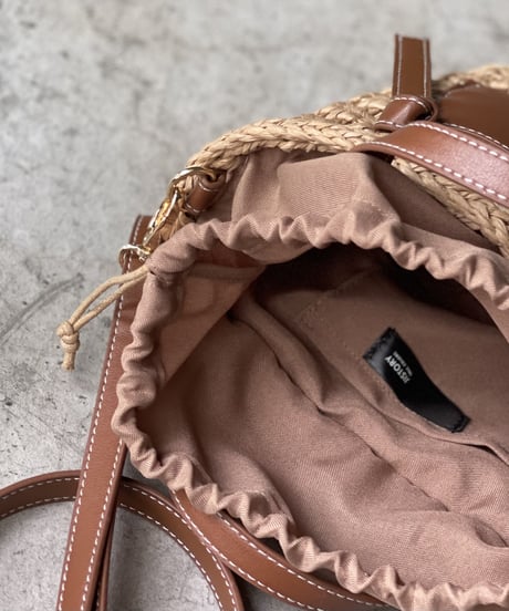 BASKET SHOULDER BAG / 2color