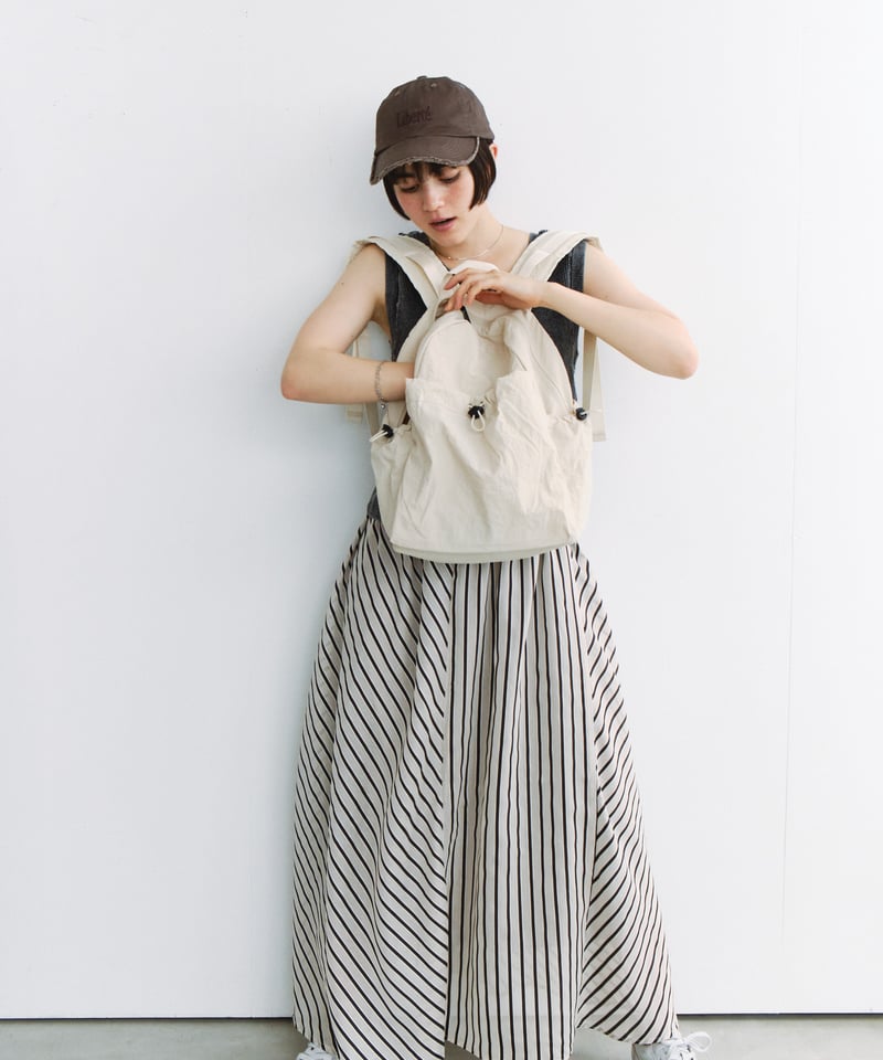 DRAWSTRING BACKPACK/2color | JISTORY