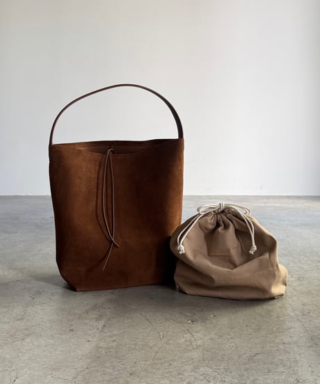 ONE HANDLE SUEDE BAG / 5color