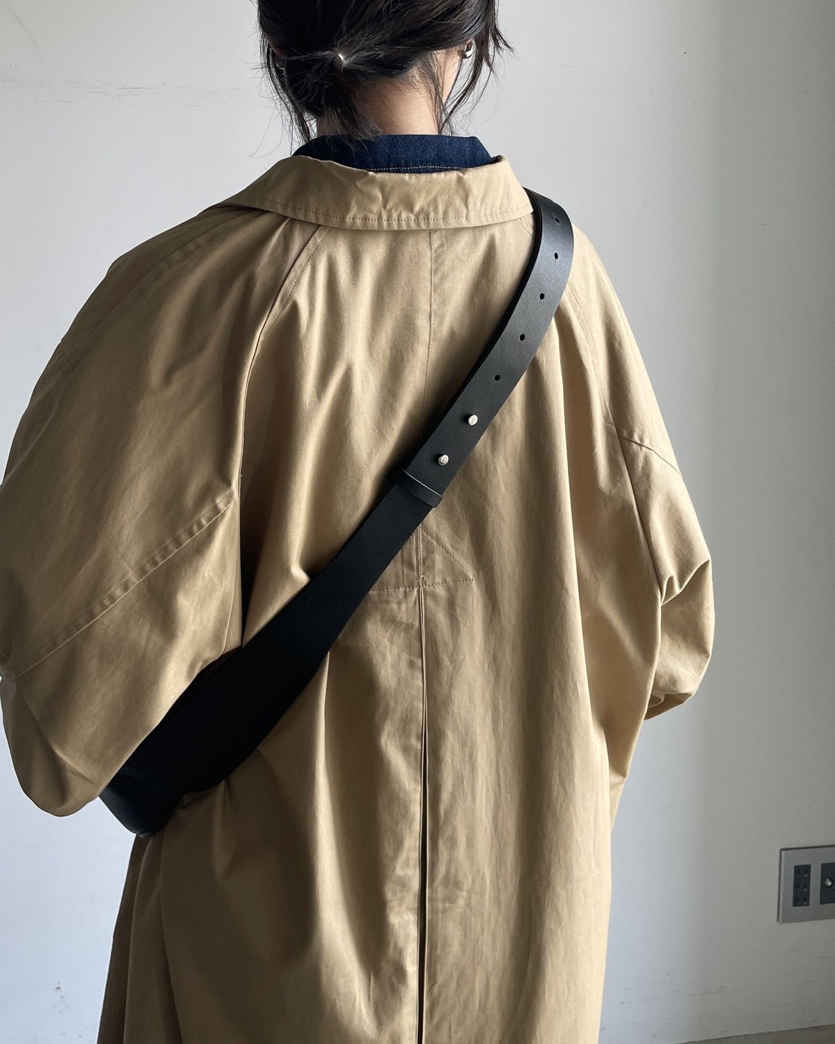 SOFT LEATHER HALF MOON BAG / 2color | JISTORY