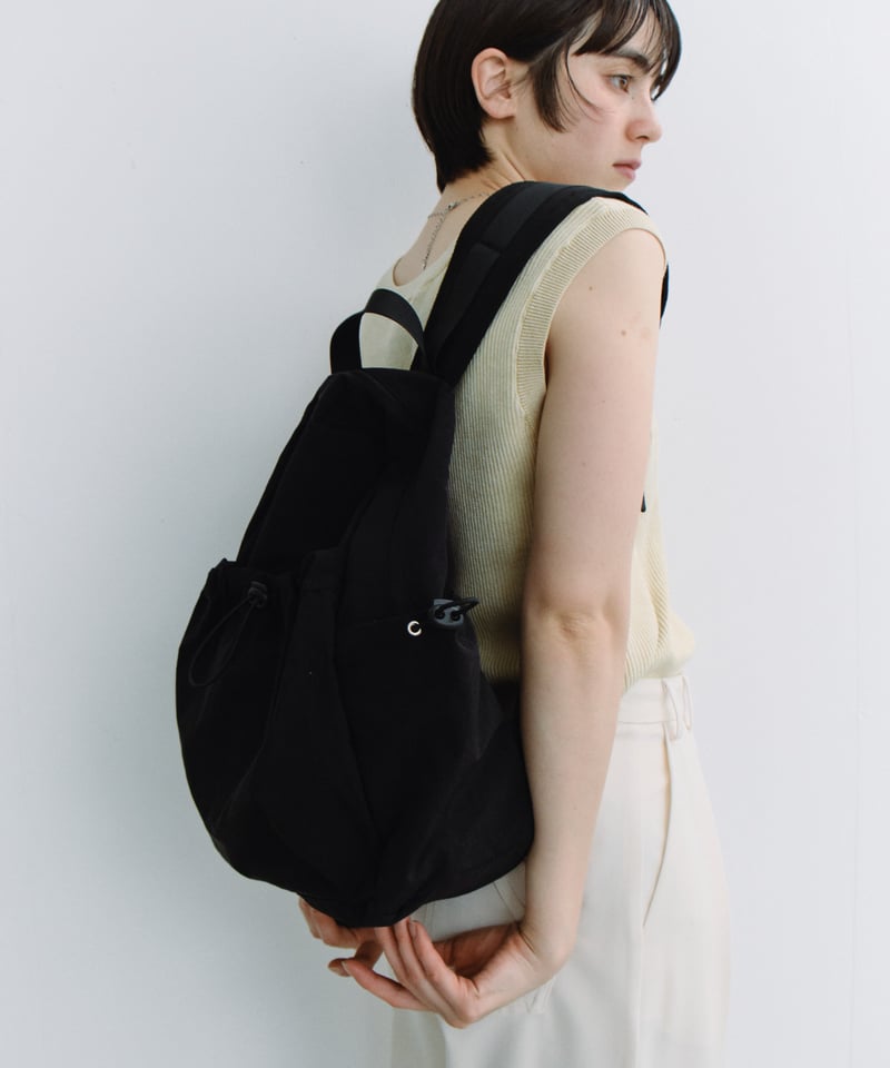 DRAWSTRING BACKPACK/2color | JISTORY