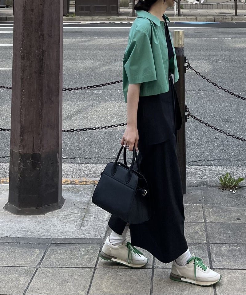 【JISTORY】SIDE BELT BOSTON BAG middle