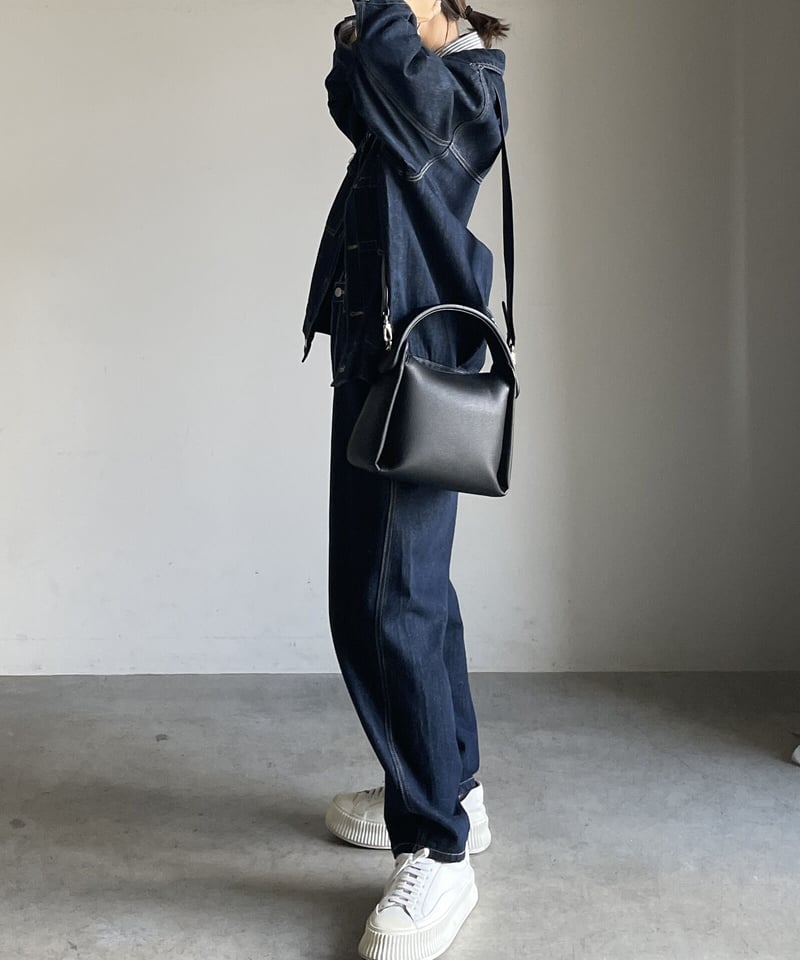 ジストリー　2WAY LEATHER MIDDLE BOSTON BAG 2WAY LEATHER MIDDLE BOSTON BAG ＜送料無料＞ | JISTORY