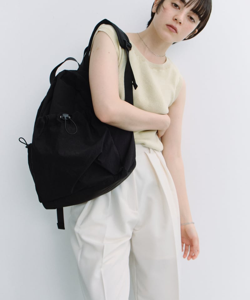 DRAWSTRING BACKPACK/2color | JISTORY