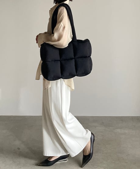 PADDED SHOULDER BAG / 3color