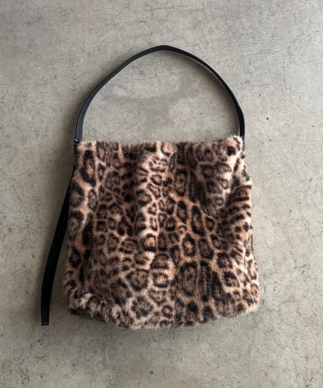 ECO FUR LEOPARD BAG