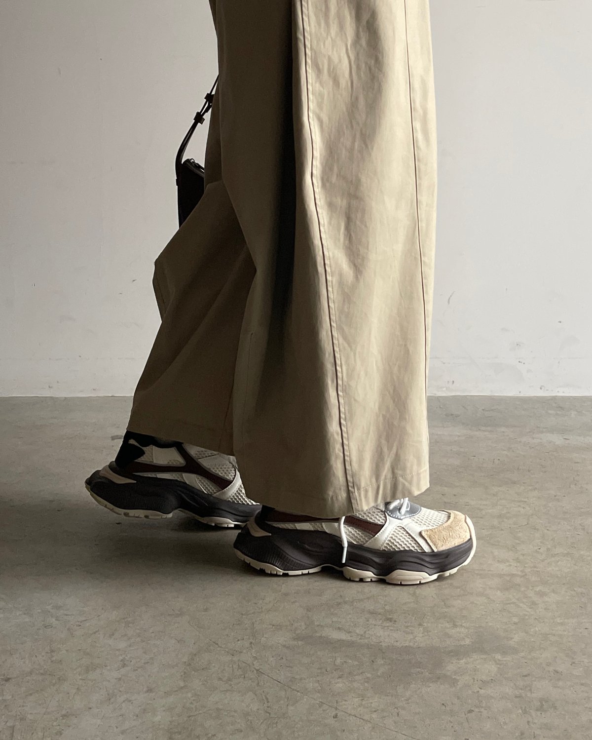 RUGGED MESH DAD SNEAKERS #001 /2color | JISTORY