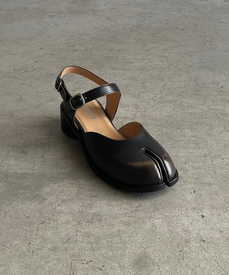 ANKLE STRAP TABI SANDALS / 2color
