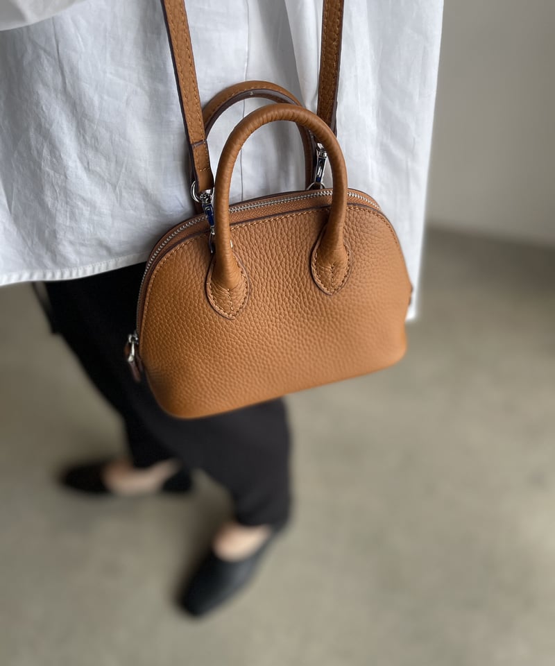 LEATHER MINI BOSTON BAG | JISTORY LEATHER MINI BOSTON BAG | JISTORY