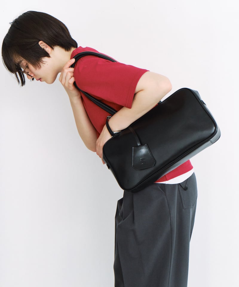 SHOULDER BOSTON BAG / 2color | JISTORY