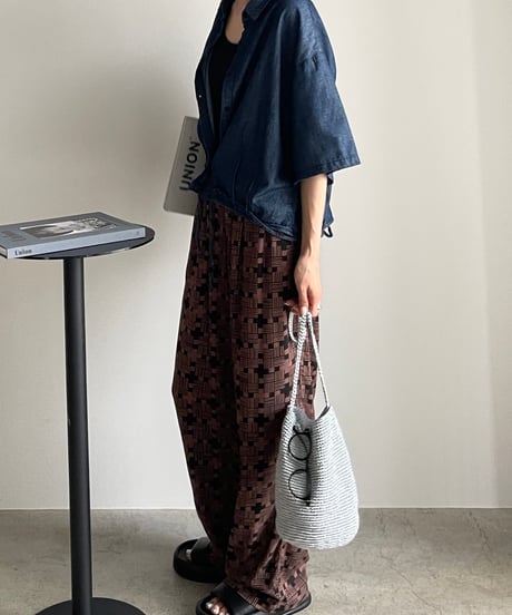 SOFT MESH MINI BAG / 4color