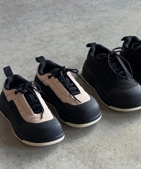 QUILTING PLATFORM SNEAKER/ 2color