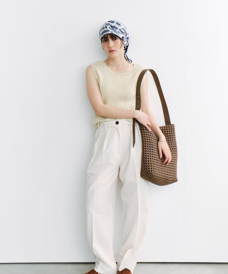 ONE HANDLE MESH BAG / 2color | JISTORY