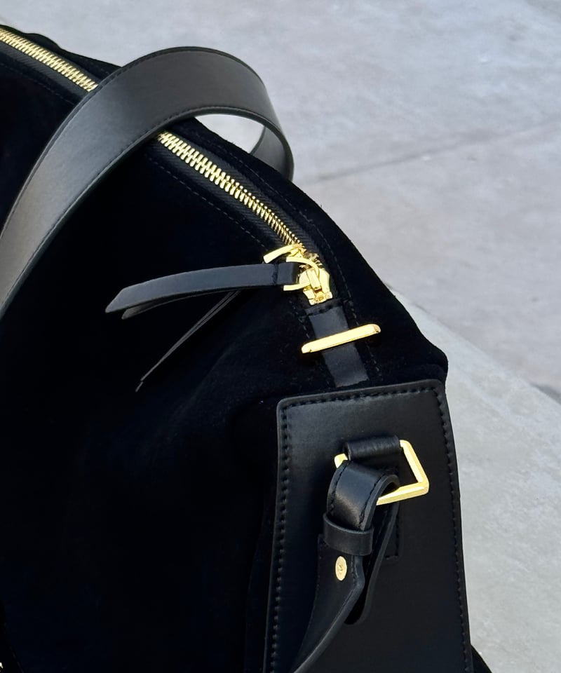 2WAY SUEDE SQUARE BAG | JISTORY