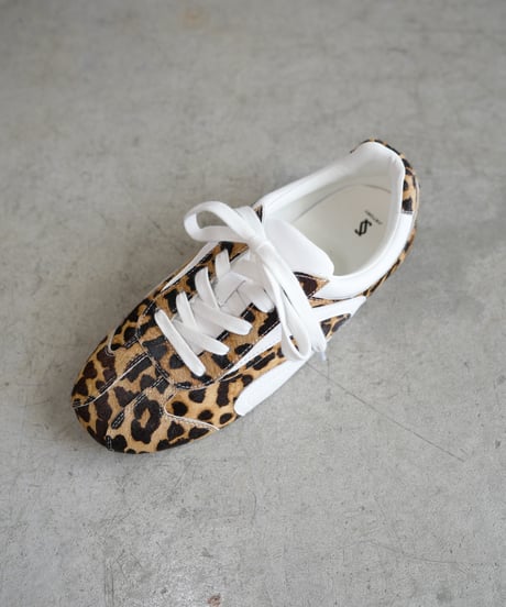 HARAKO ＆ LEATHER SWITCHING SNEAKER