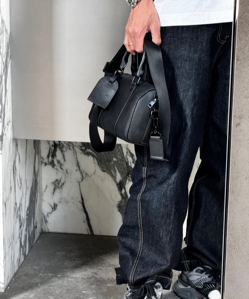 2WAY LEATHER MIDDLE BOSTON BAG <送料無料> | JISTORY 2WAY LEATHER MIDDLE BOSTON BAG <送料無料> | JISTORY