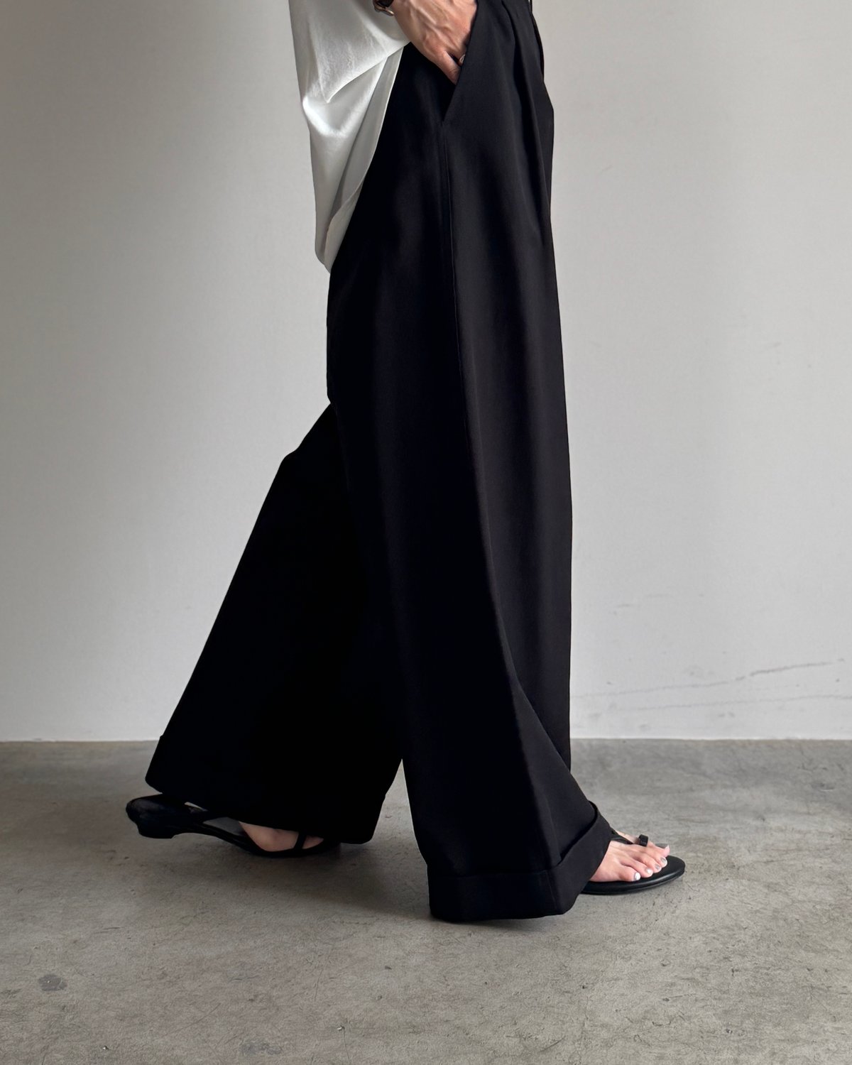 BOYLONDON KOREA★即発送★ Triple Line Sandal - BLACK LINE STRAP SANDAL | JISTORY