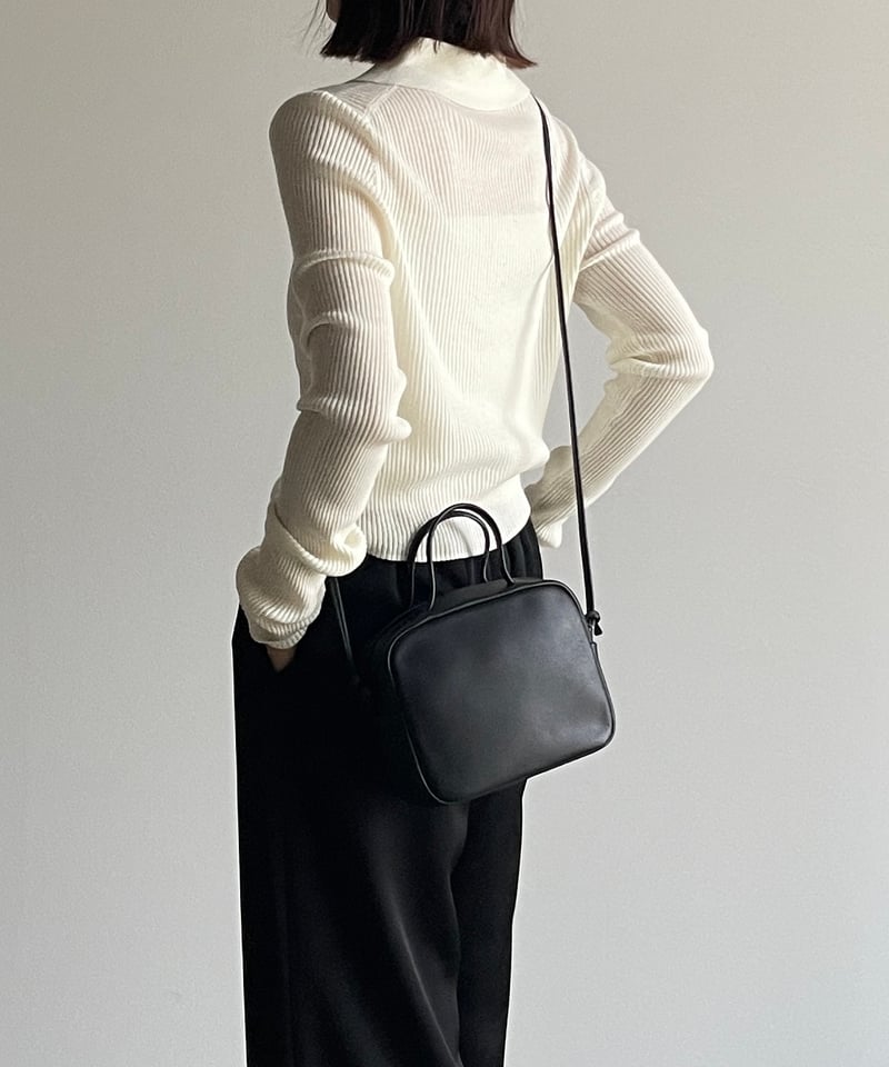 MINI SQUARE BOSTON BAG | JISTORY