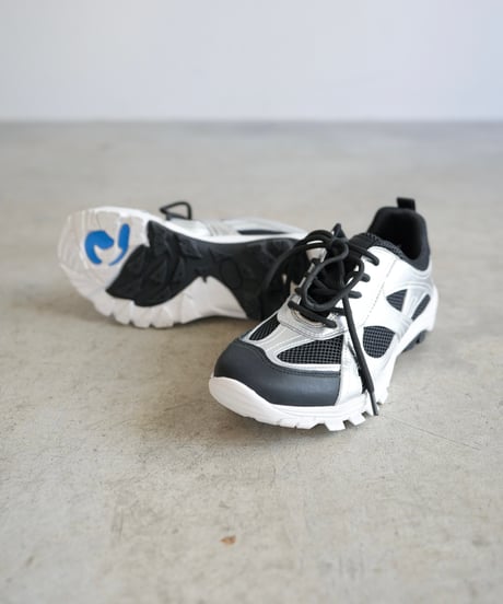 MESH JAGGED SOLE SNEAKERS / 2color