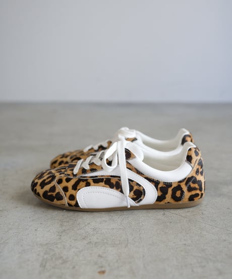 HARAKO ＆ LEATHER SWITCHING SNEAKER