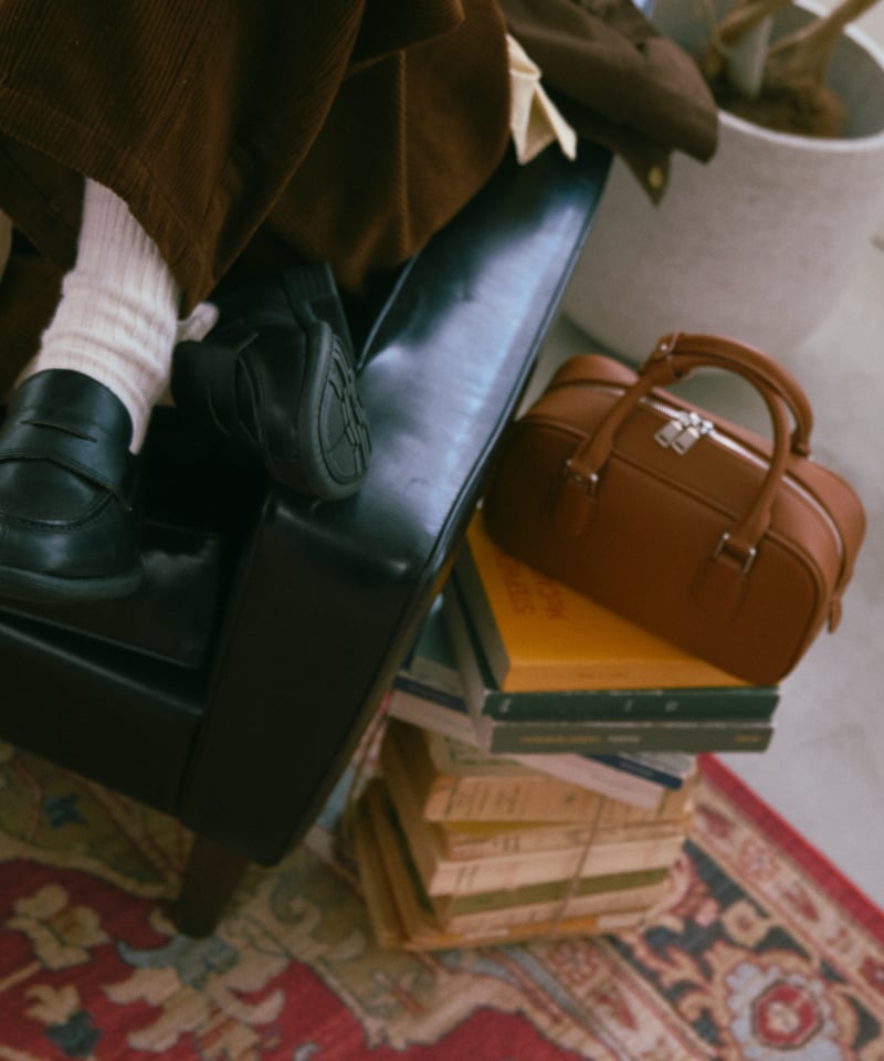 新品未使用　アンヌーク　Mini Boston Bag anuke アンヌーク 2025SpringSummer バッグ Mini Boston Bag 6月