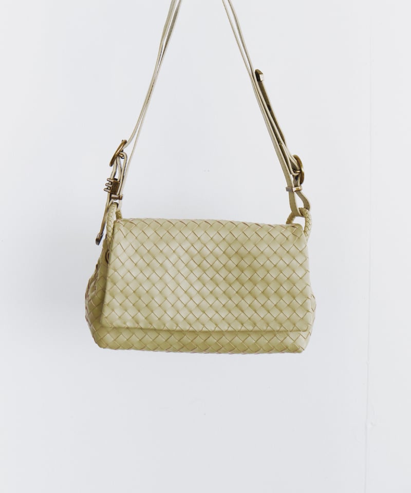 2WAY MINI LEATHER MESH BAG / 3color | JISTORY