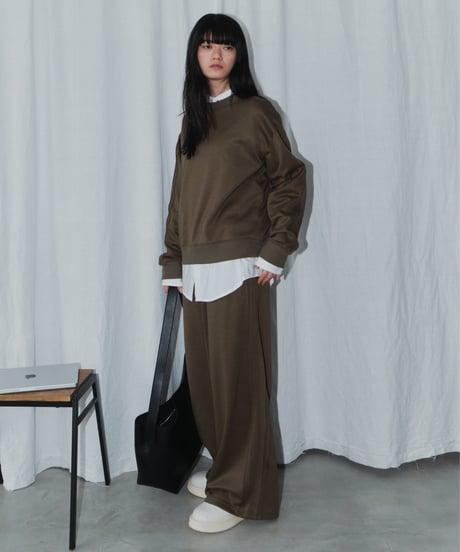 PLATFORM LEATHER COURT SNEAKER/2color