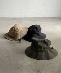 PACKABLE SAFARI HAT / 3color