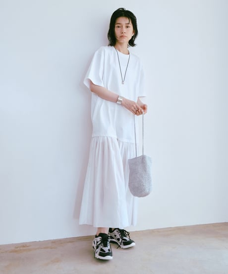 MESH JAGGED SOLE SNEAKERS / 2color