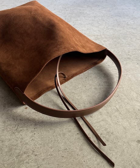 ONE HANDLE SUEDE BAG / 5color