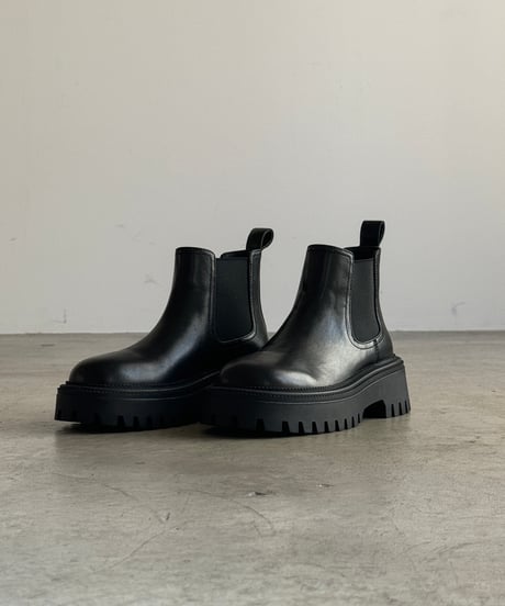 SIDE GORE BOOTS / 2color
