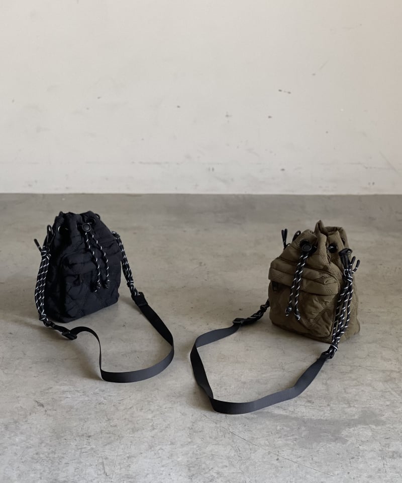 QUILTING PARACORD SHOULDER BAG / 2color | JISTORY