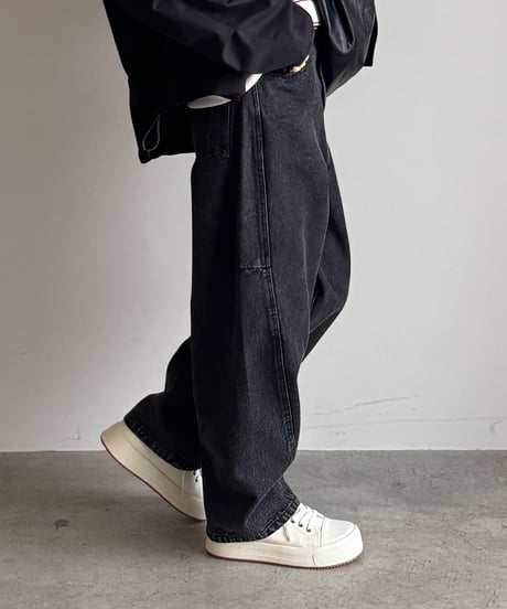 PLATFORMS LEATHER SNEAKER/3color