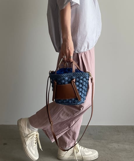 BASKET SHOULDER BAG / 2color